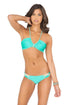 Luli Fama Champagne Sparkle Intertwine Full Bottoms